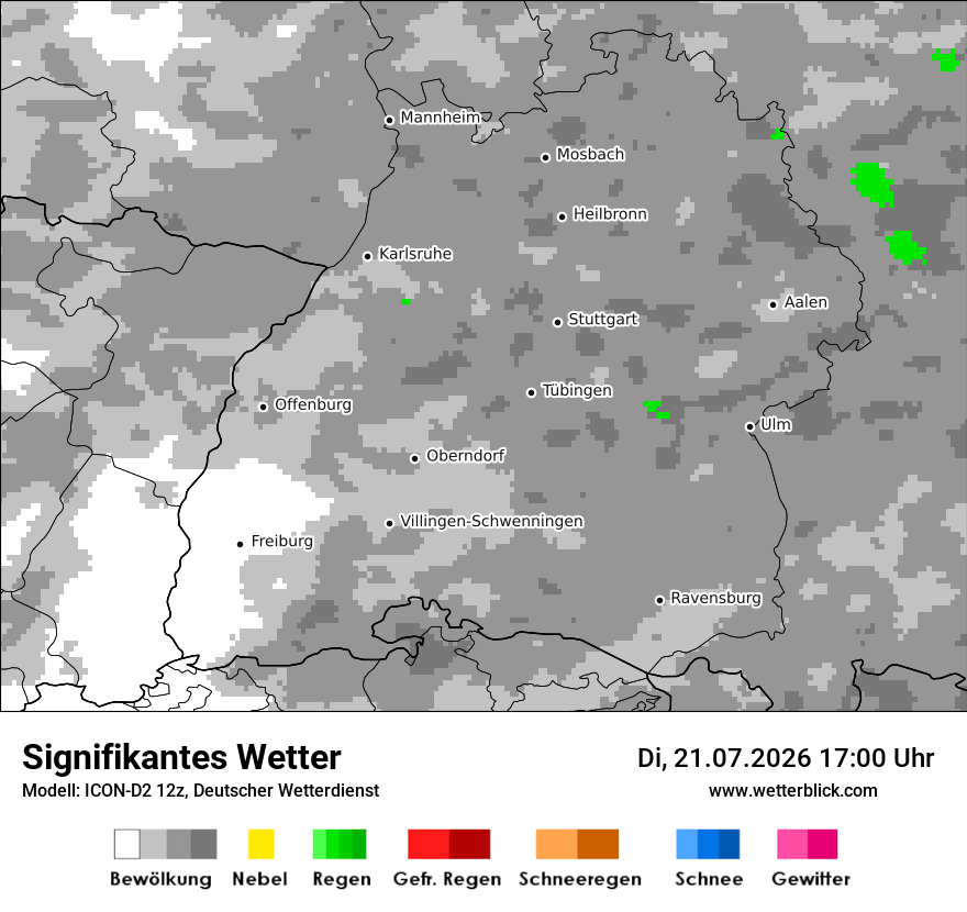 Signifikantes Wetter