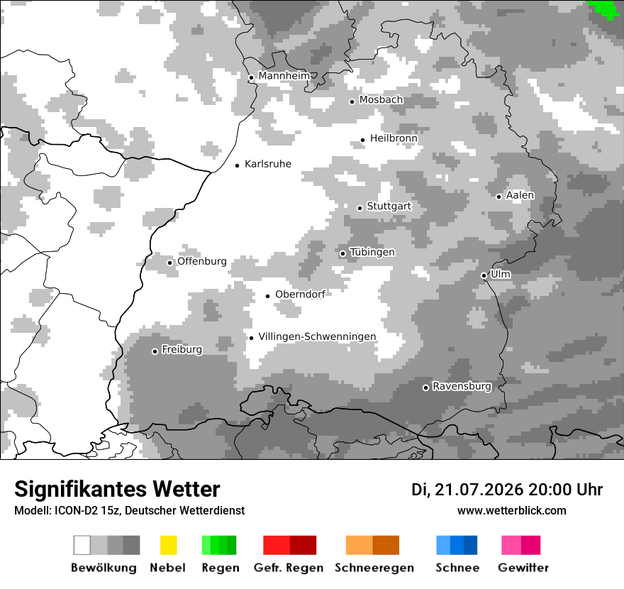 Signifikantes Wetter