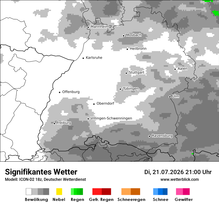 Signifikantes Wetter