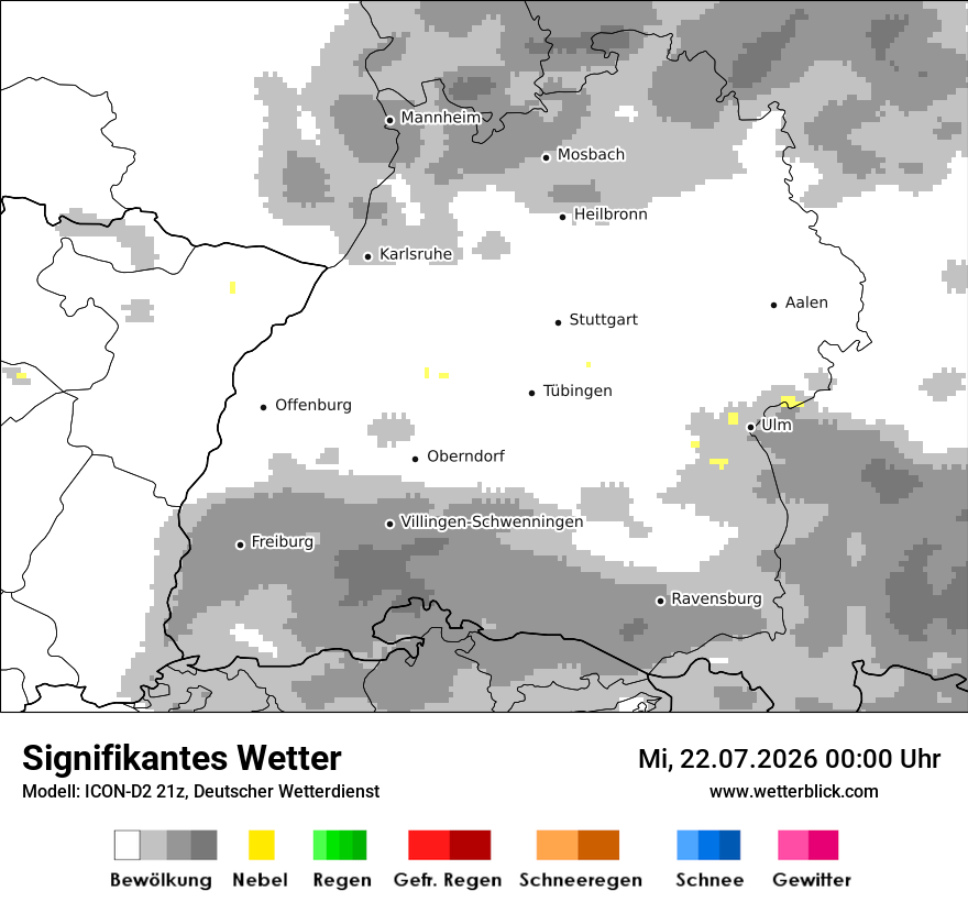 Signifikantes Wetter