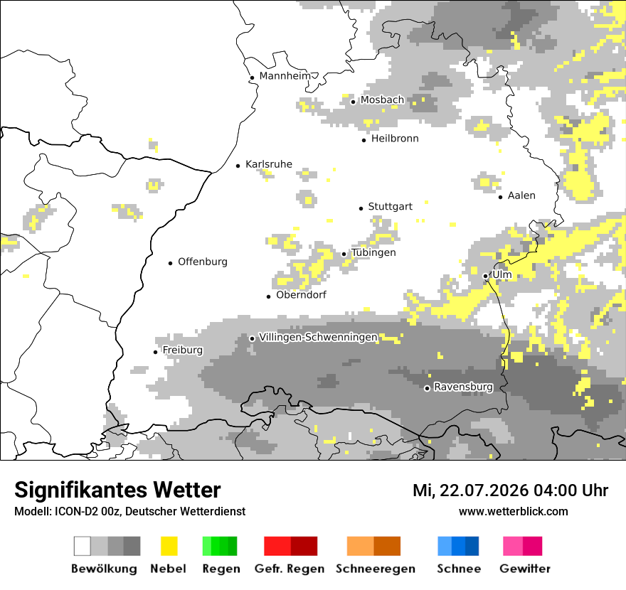 Signifikantes Wetter