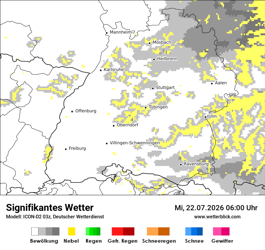 Signifikantes Wetter