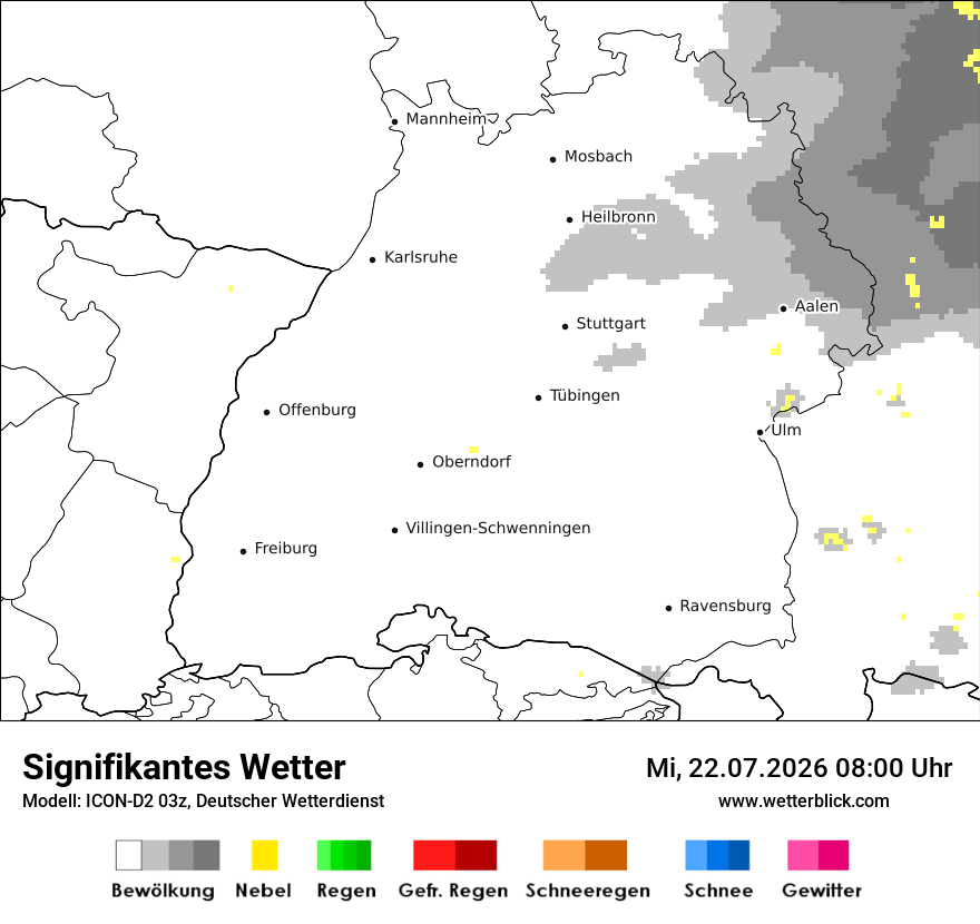 Signifikantes Wetter
