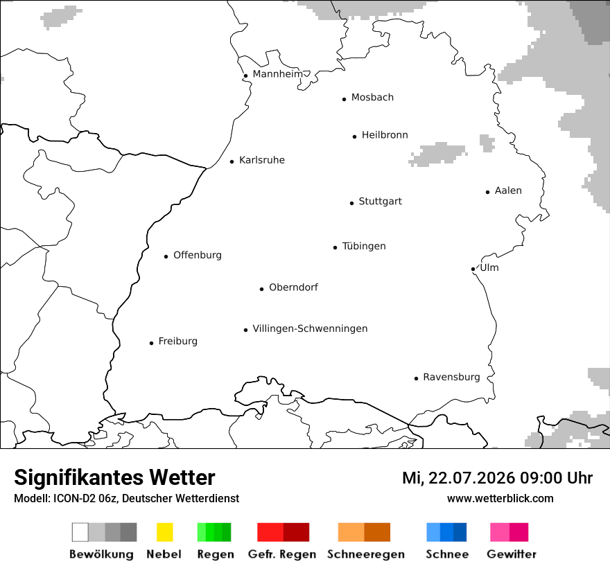Signifikantes Wetter
