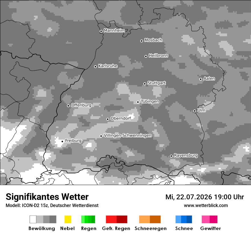 Signifikantes Wetter