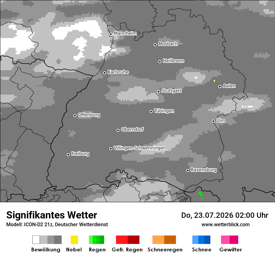 Signifikantes Wetter