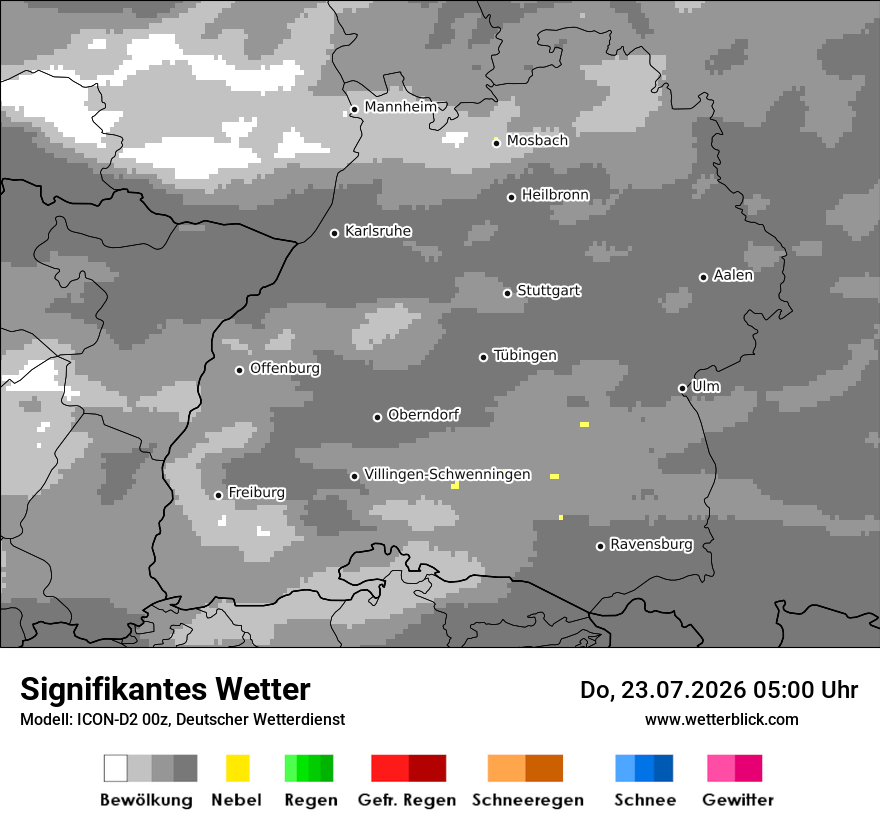 Signifikantes Wetter