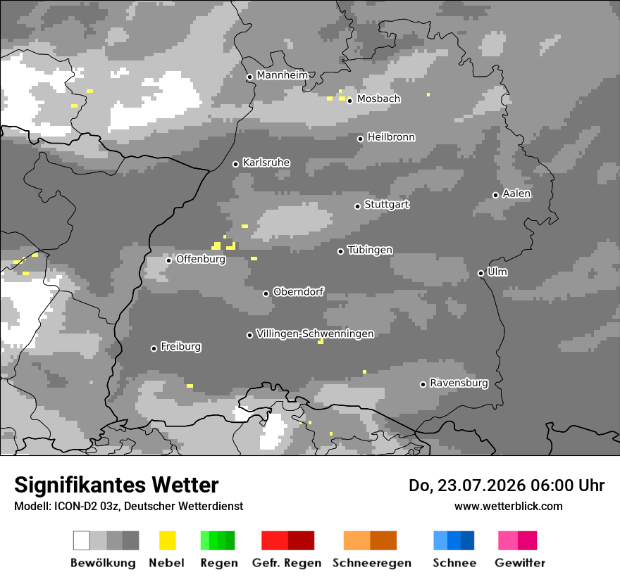 Signifikantes Wetter