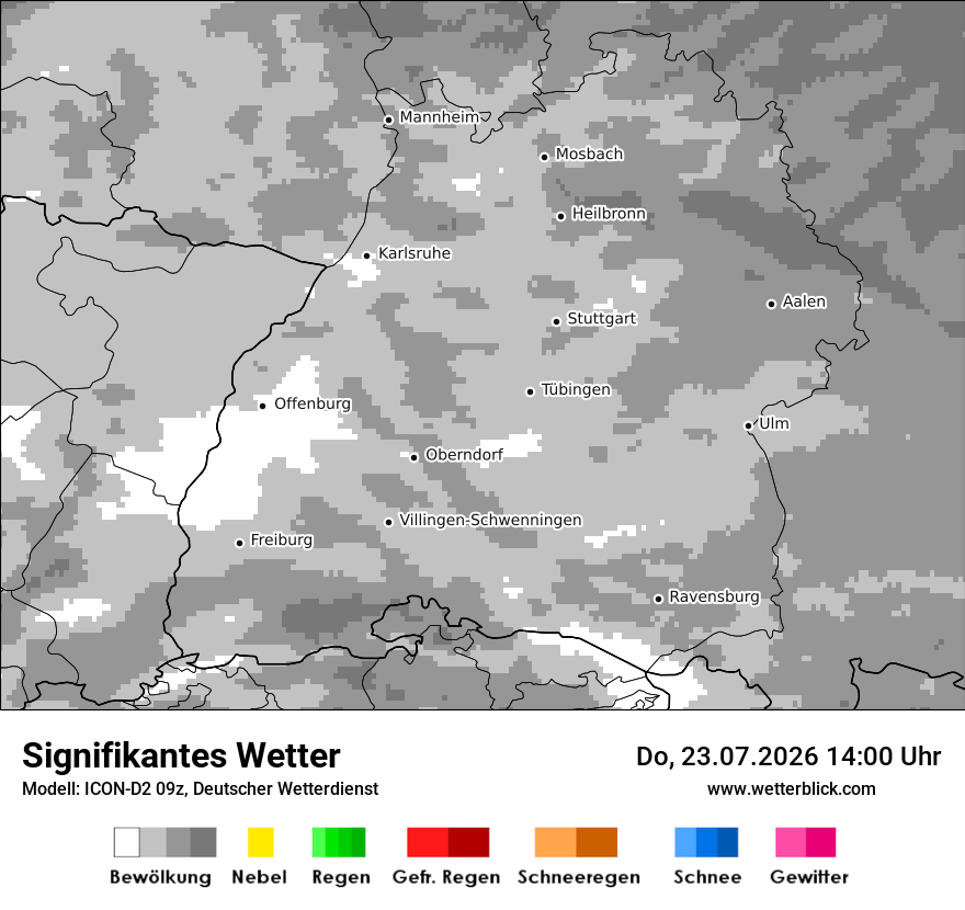 Signifikantes Wetter