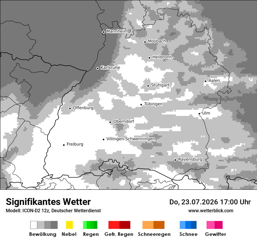 Signifikantes Wetter