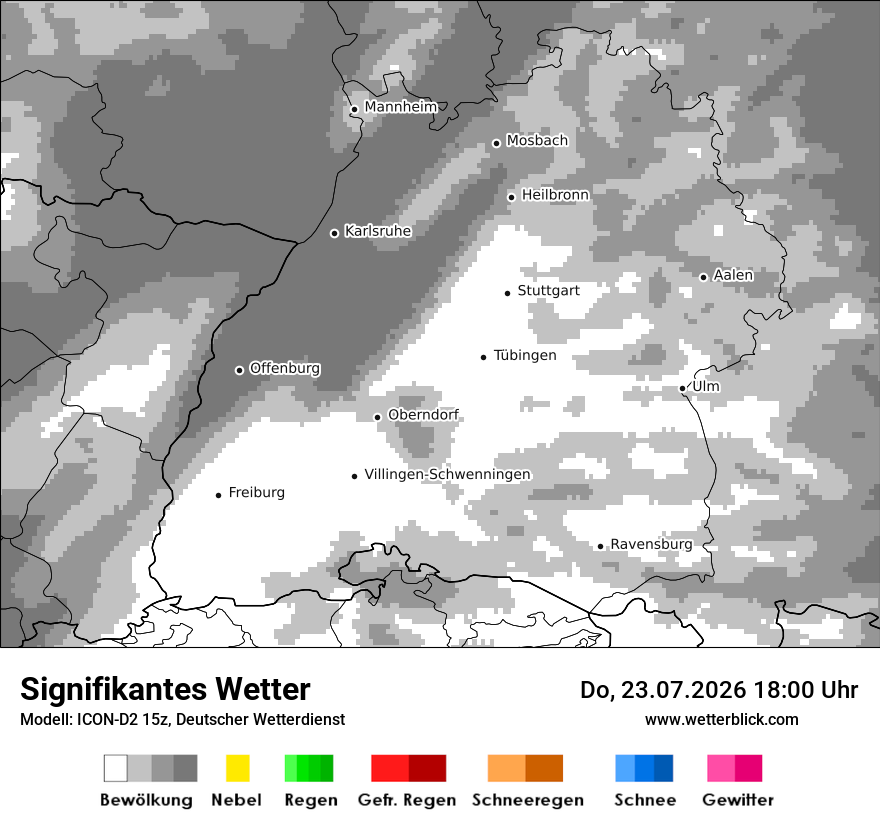 Signifikantes Wetter