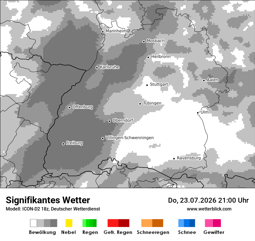 Signifikantes Wetter