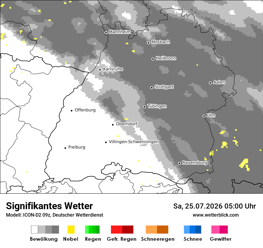 Signifikantes Wetter