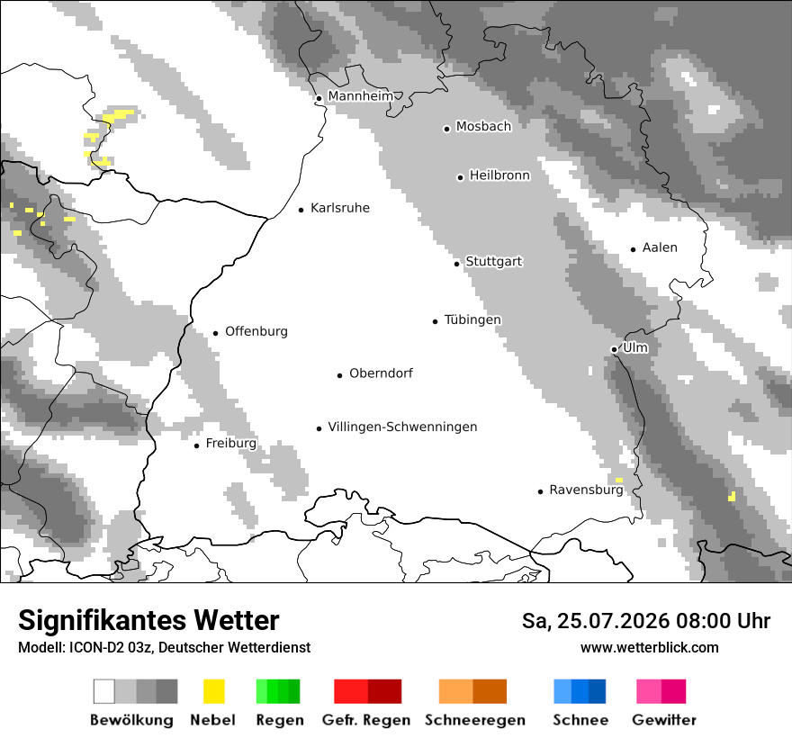 Signifikantes Wetter