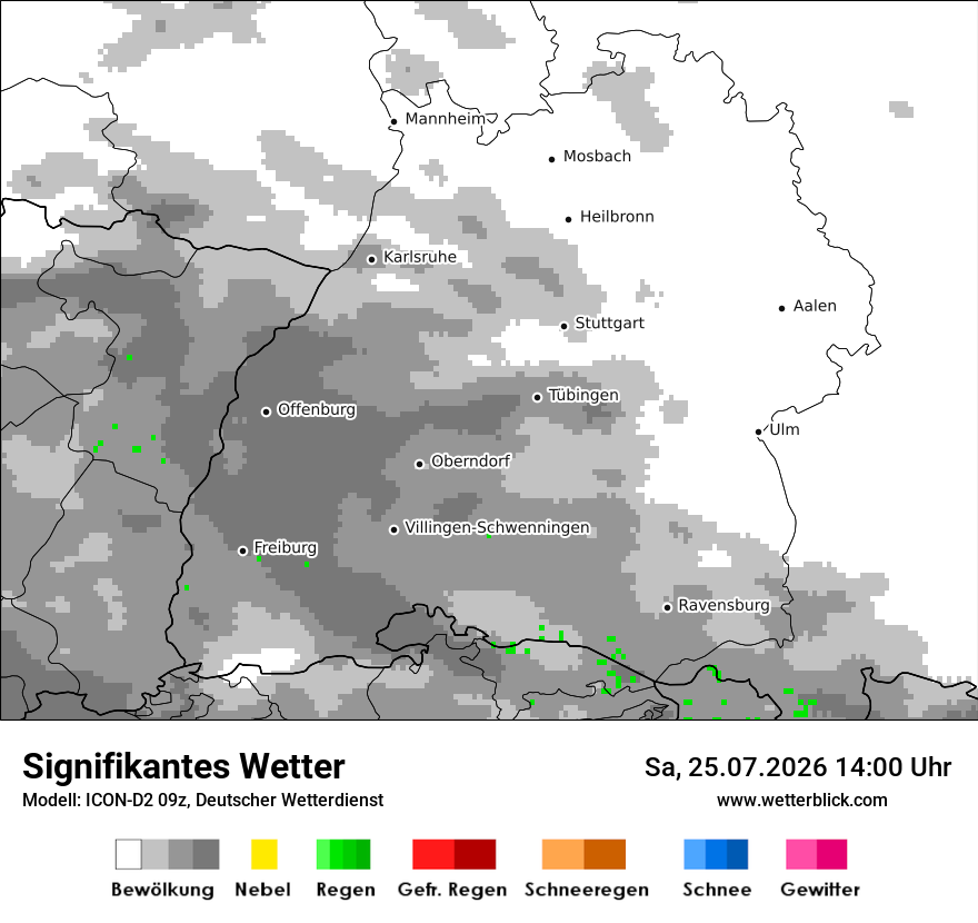 Signifikantes Wetter