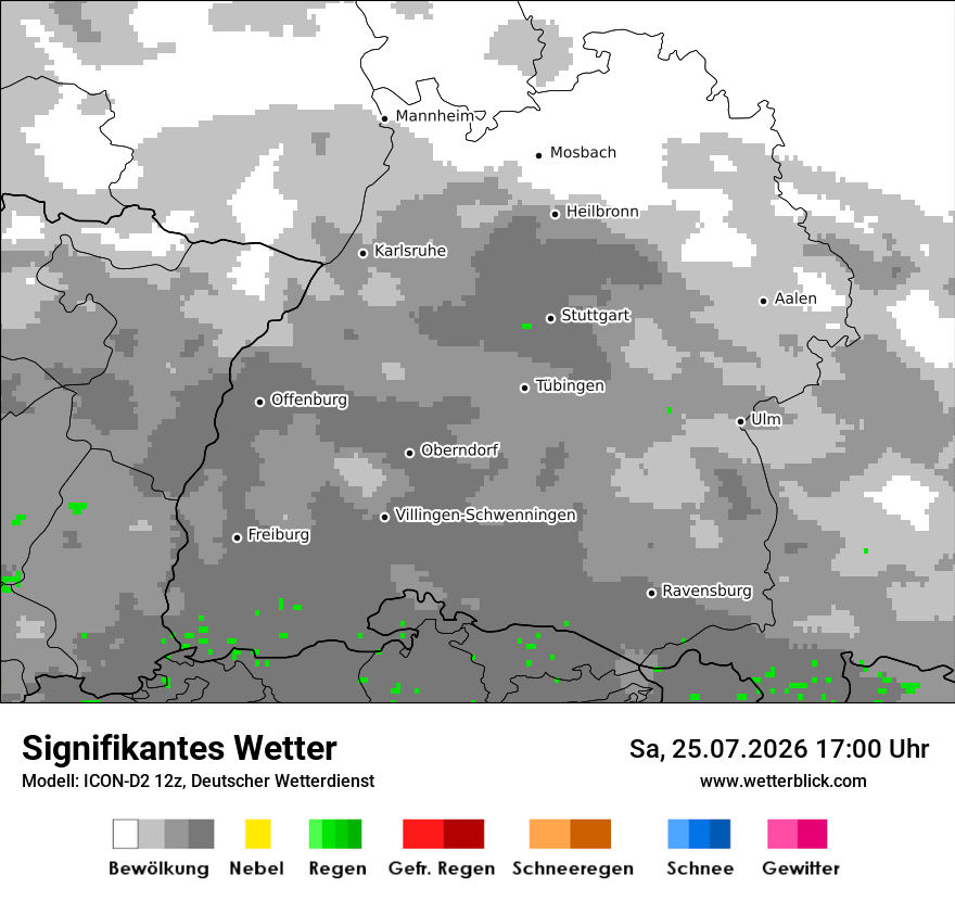 Signifikantes Wetter