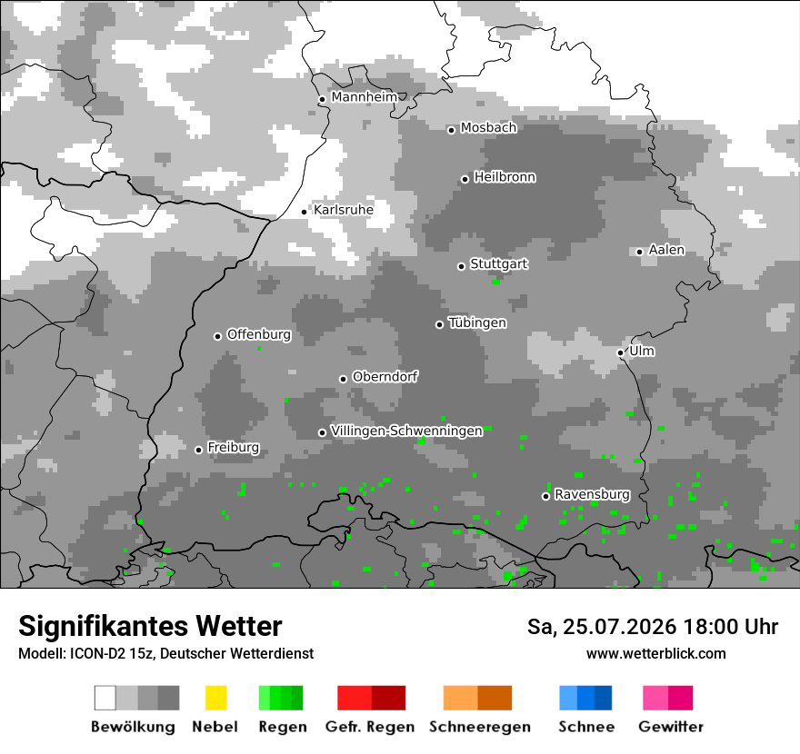 Signifikantes Wetter