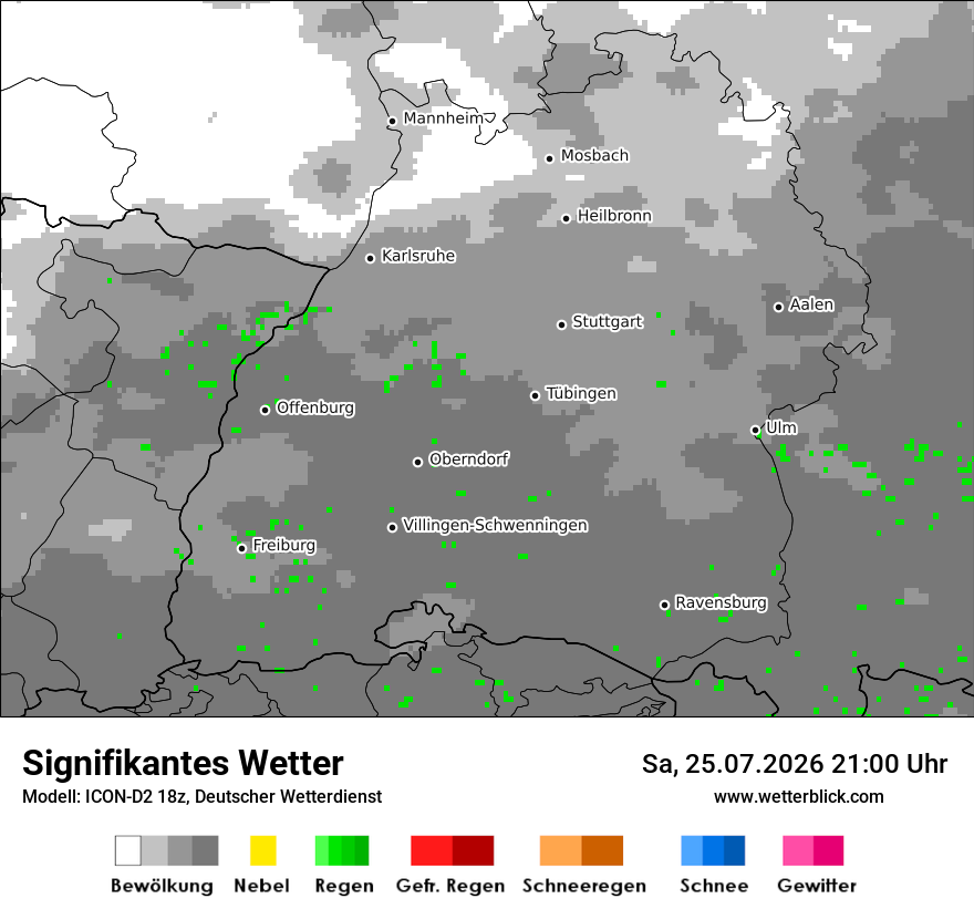 Signifikantes Wetter