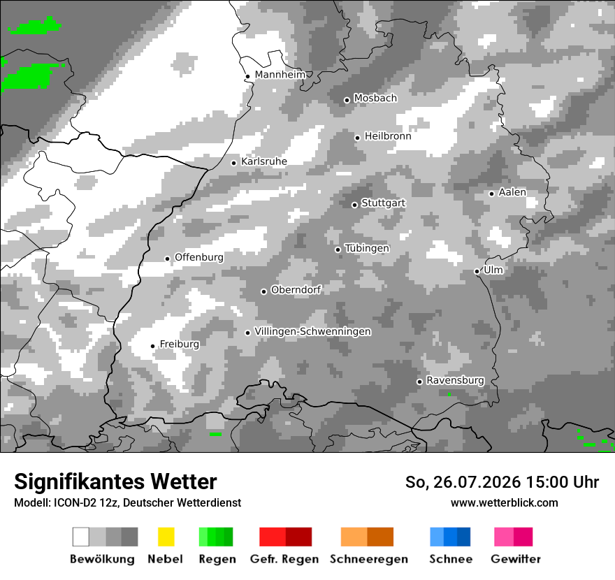 Signifikantes Wetter