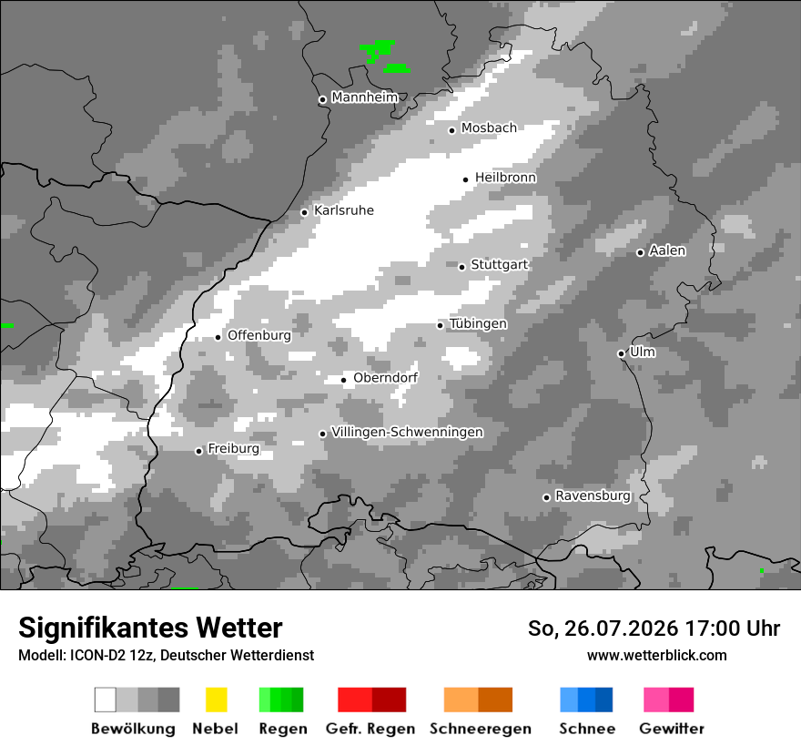Signifikantes Wetter