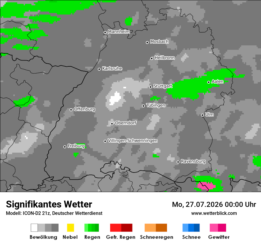 Signifikantes Wetter