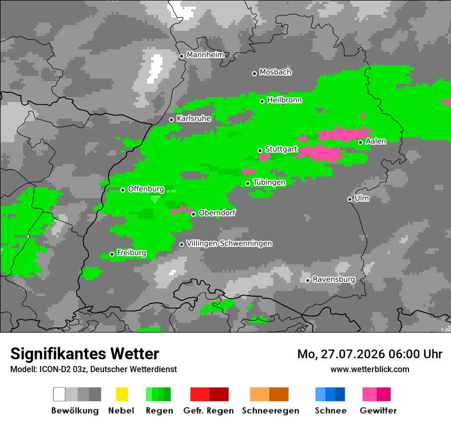Signifikantes Wetter