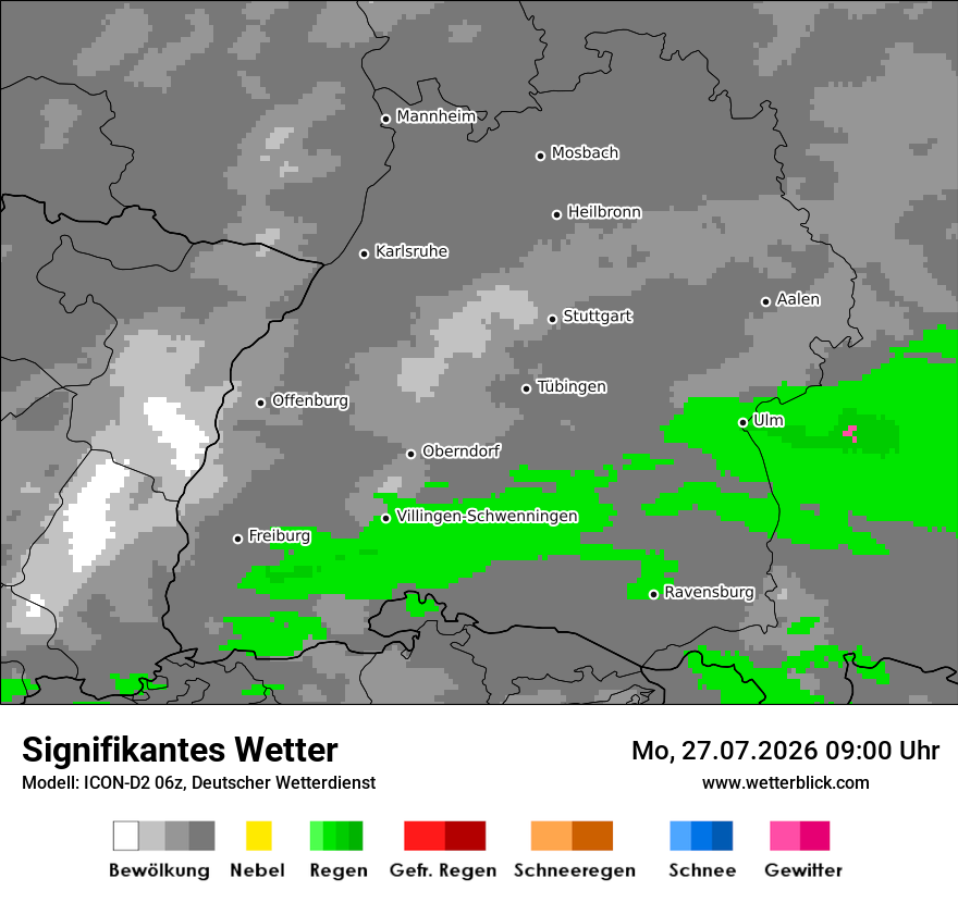 Signifikantes Wetter