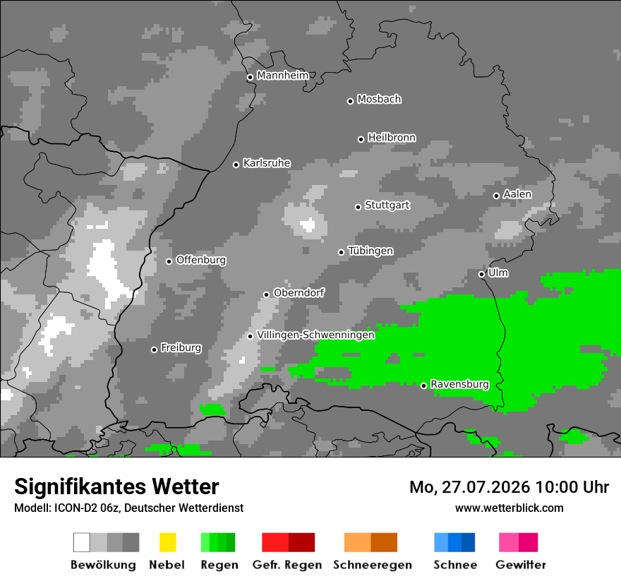 Signifikantes Wetter