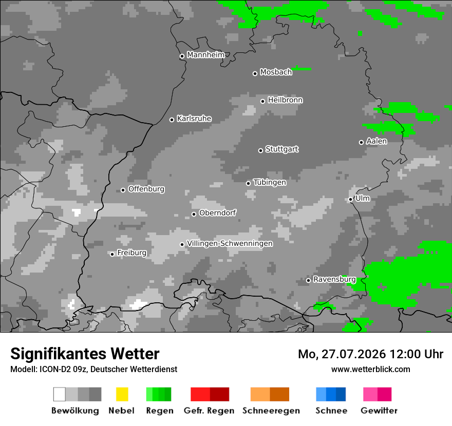 Signifikantes Wetter