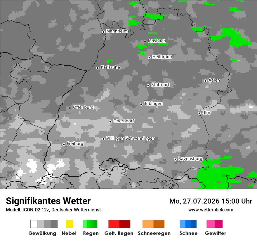 Signifikantes Wetter