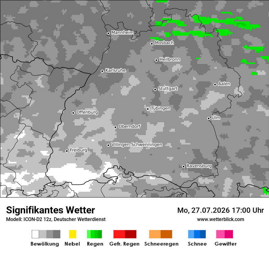 Signifikantes Wetter