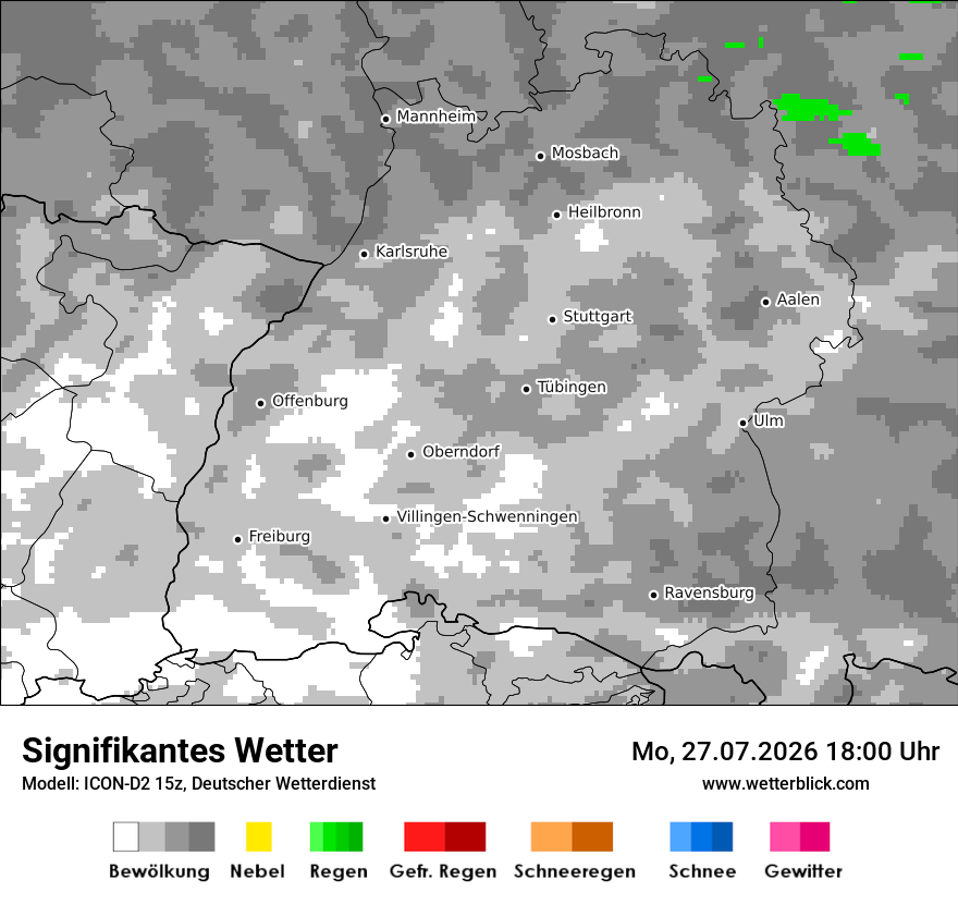 Signifikantes Wetter
