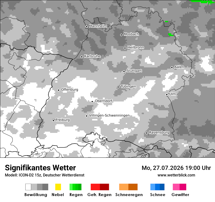 Signifikantes Wetter