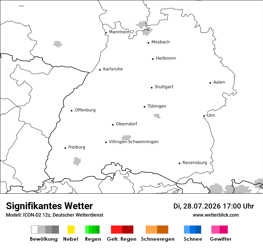 Signifikantes Wetter