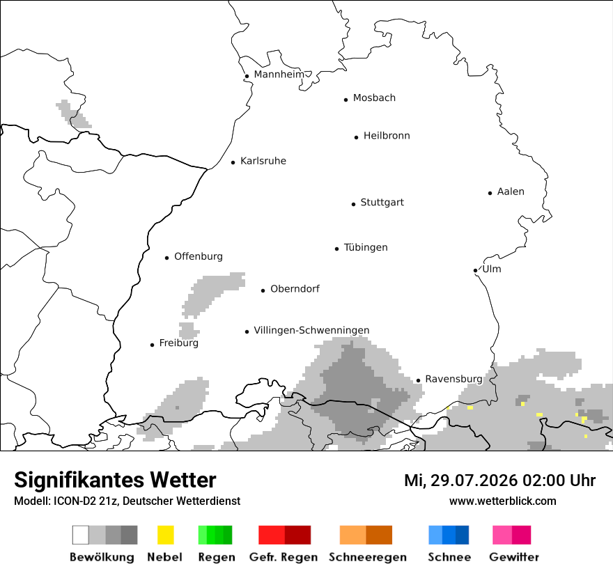 Signifikantes Wetter