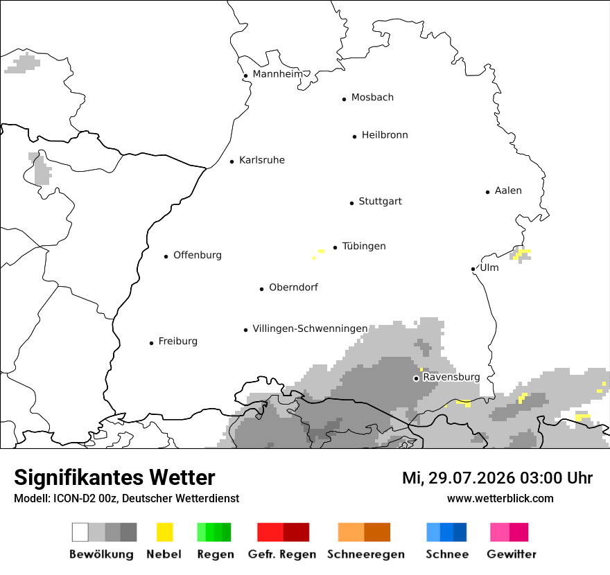 Signifikantes Wetter