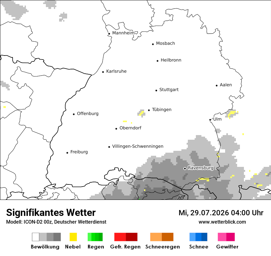 Signifikantes Wetter