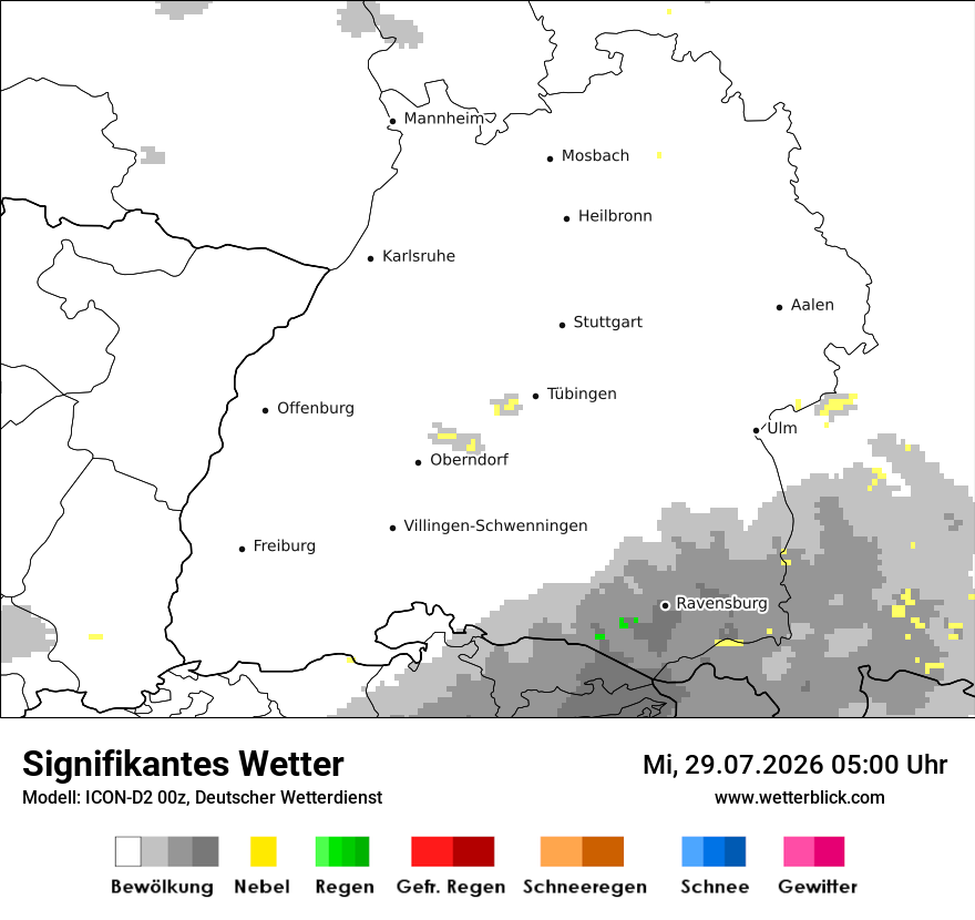 Signifikantes Wetter