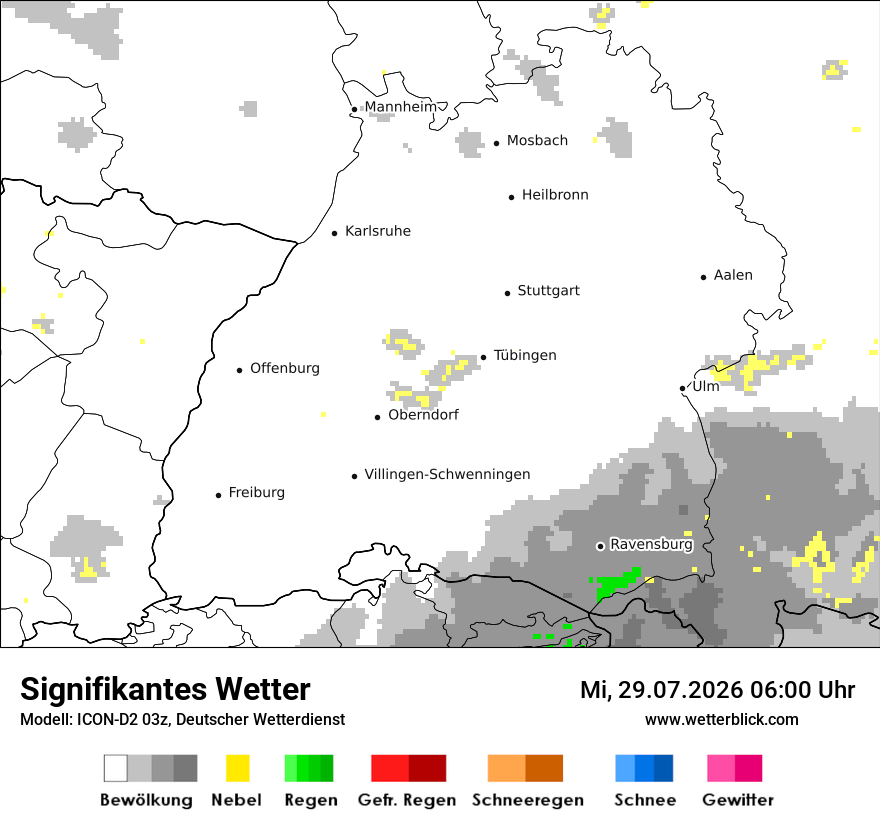 Signifikantes Wetter