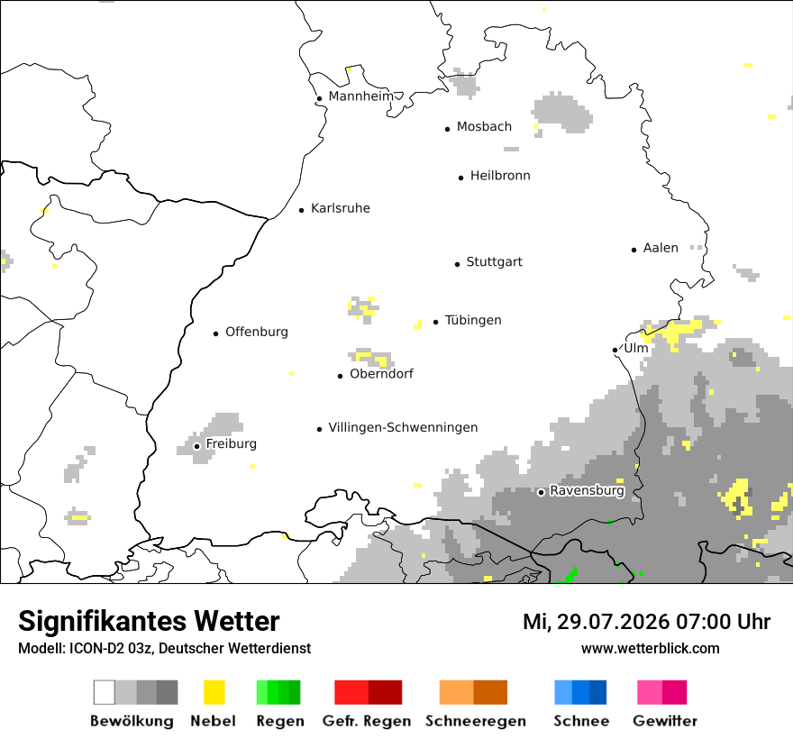 Signifikantes Wetter