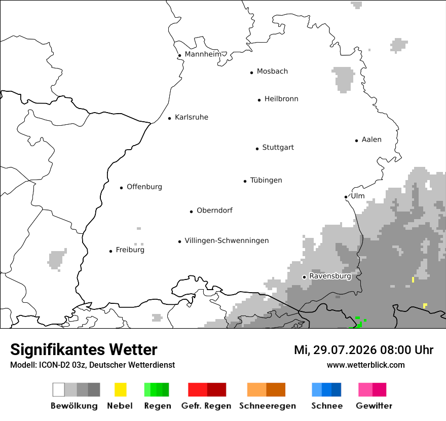 Signifikantes Wetter