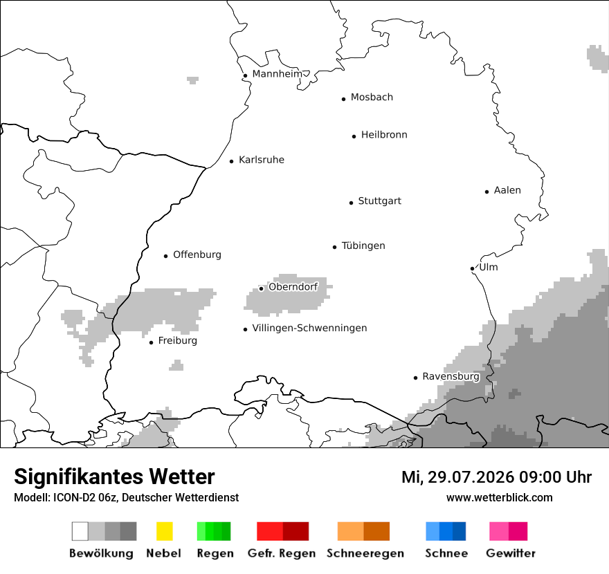 Signifikantes Wetter