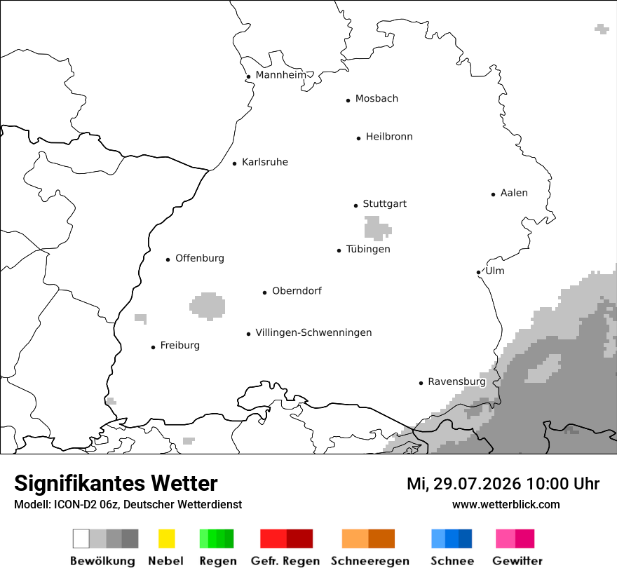 Signifikantes Wetter
