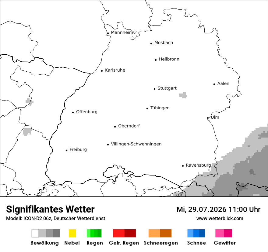 Signifikantes Wetter