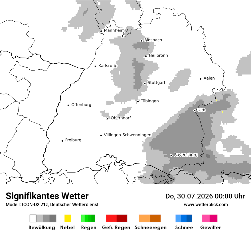 Signifikantes Wetter