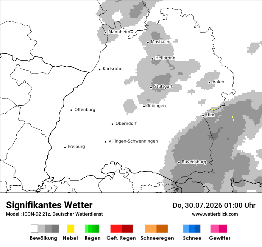 Signifikantes Wetter