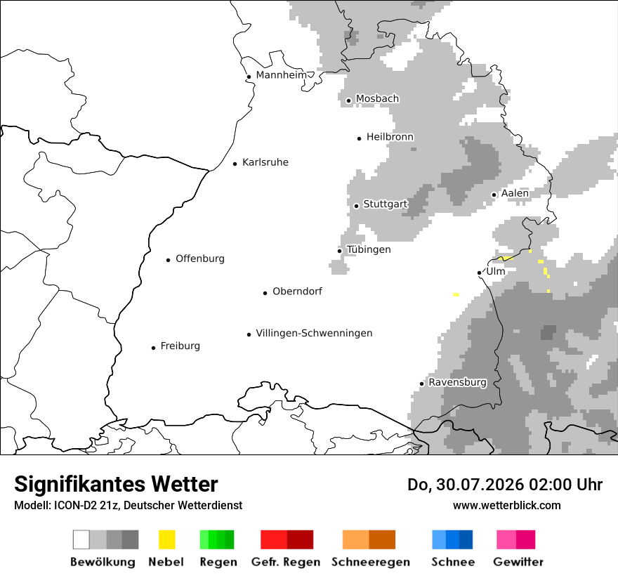 Signifikantes Wetter