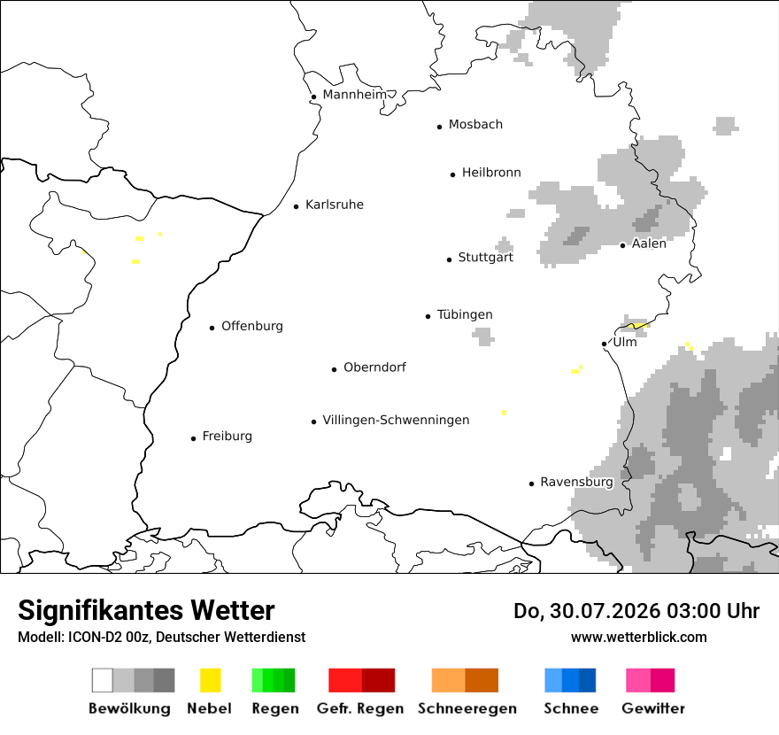 Signifikantes Wetter
