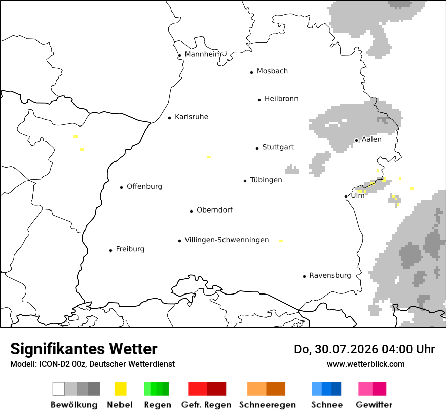Signifikantes Wetter