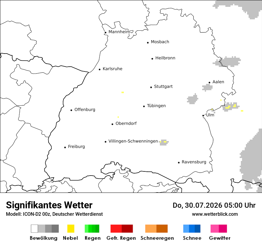Signifikantes Wetter